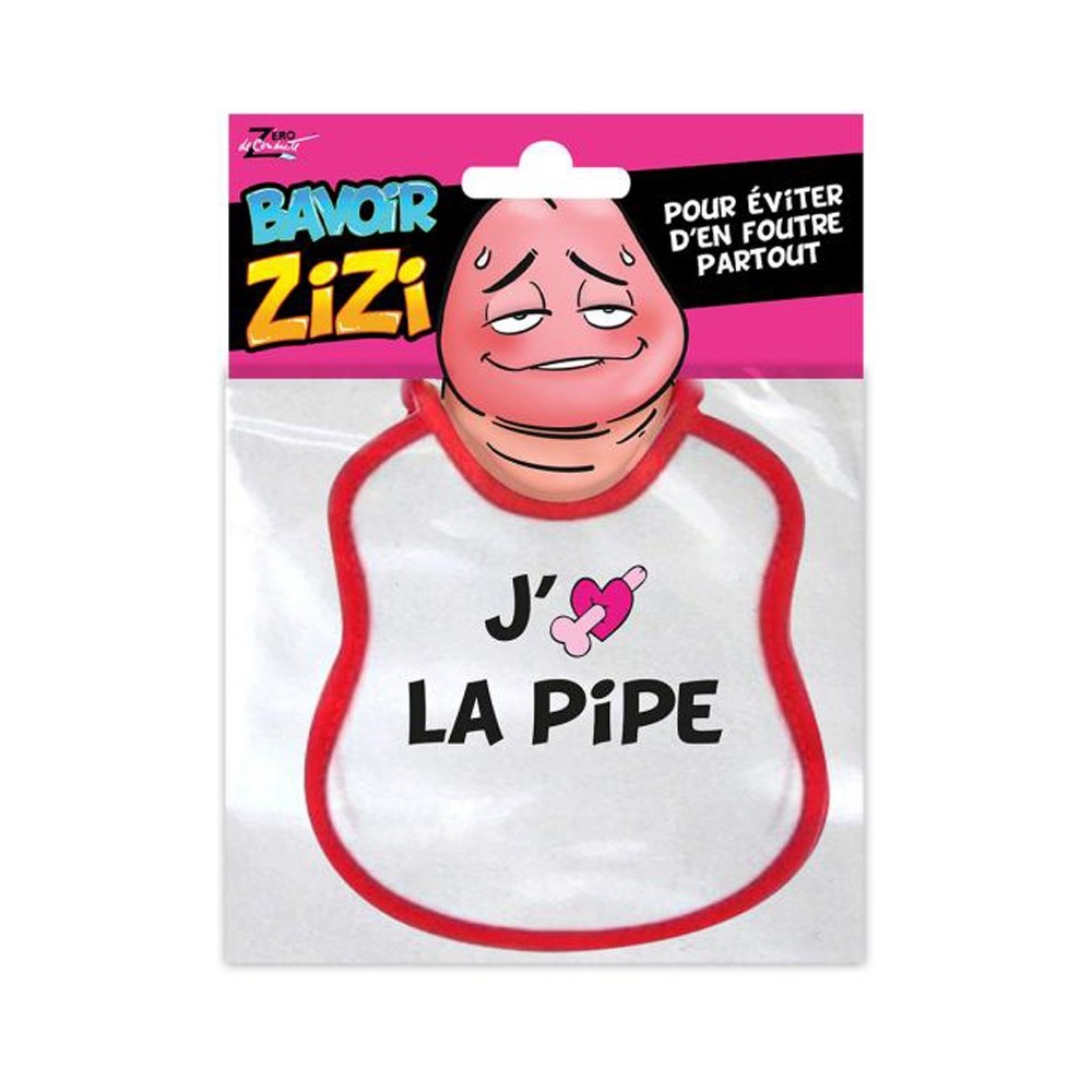 Bavoir zizi J'M la pipe