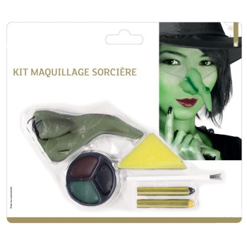 Accessoires pour maquillage de sorcière Halloween