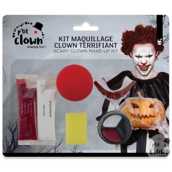 Accessoires maquillage clown horreur