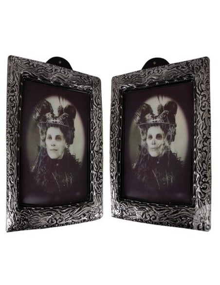 Cadre photo horreur Halloween avec l'image qui change