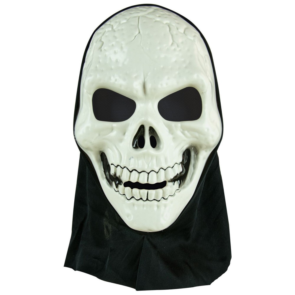 Masque tête-de-mort à cagoule