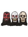 Masque horreur Halloween avec cagoule