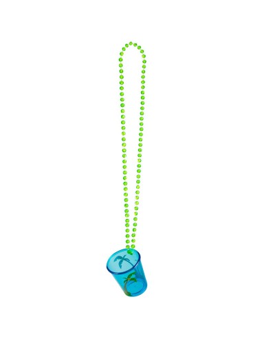Collier verre à shot Hawaï