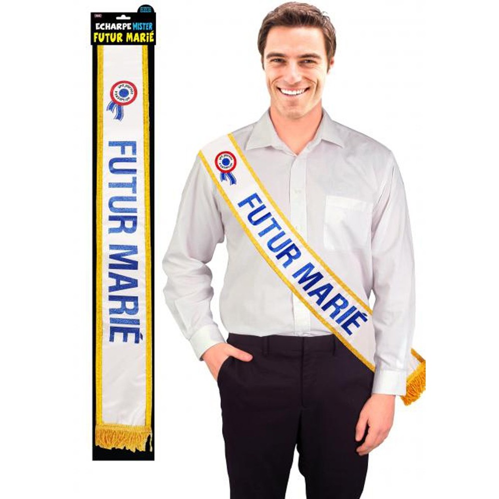 Echarpe miss "Futur Marié"