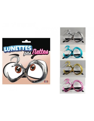 Lunettes anniversaire 30 ans