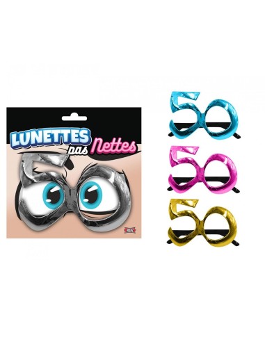 Lunettes anniversaire 50 ans