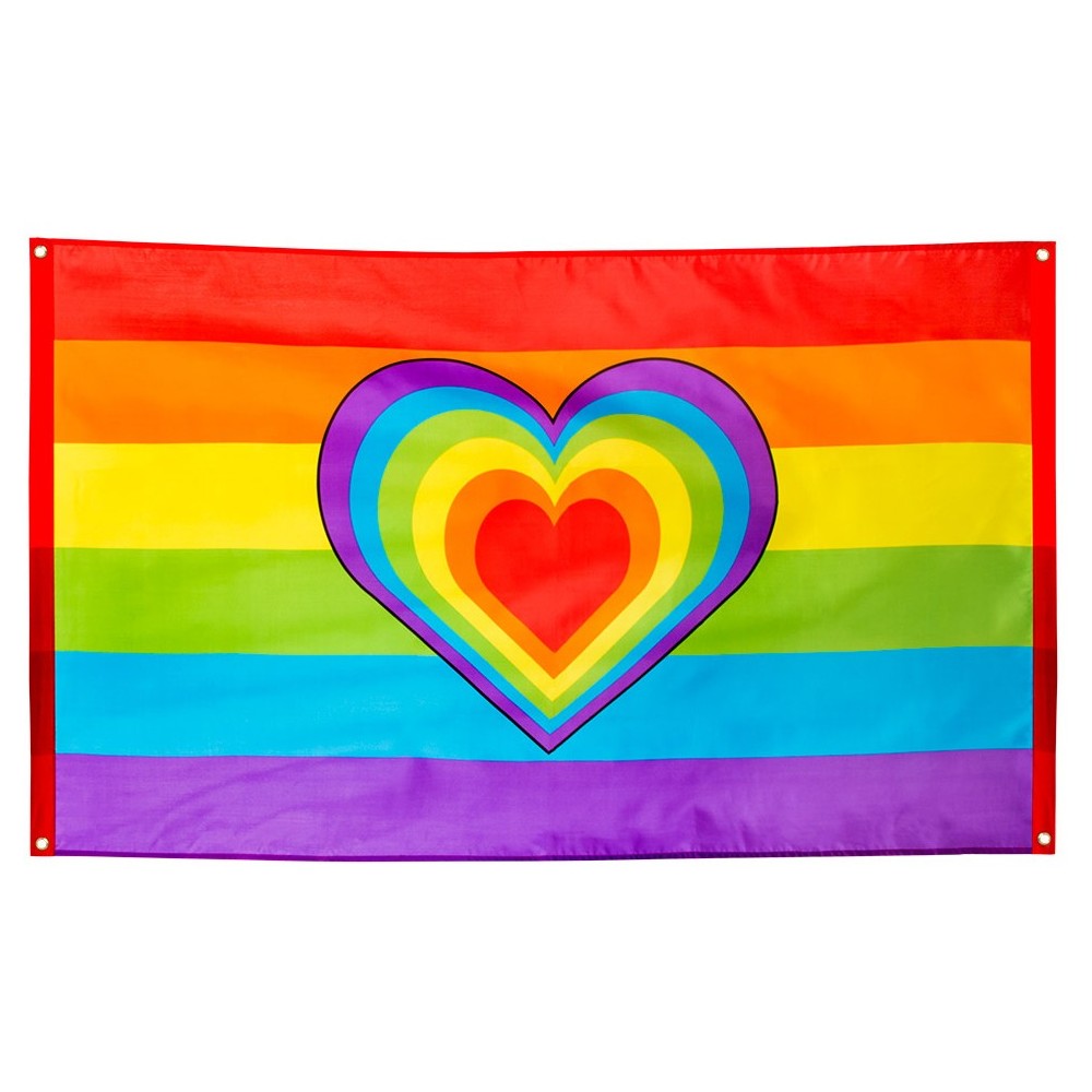 Drapeau arc-en-ciel 90x150 cm