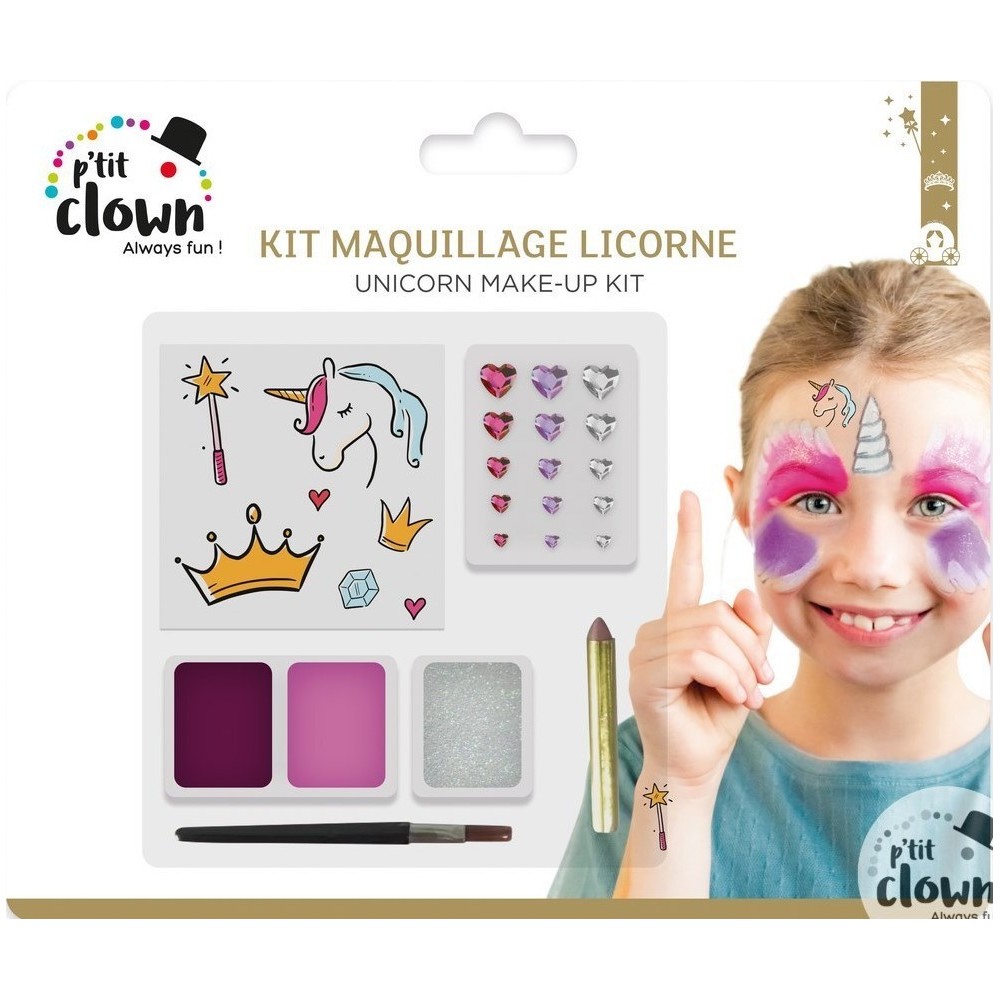 Kit maquillage licorne