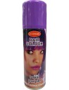 Bombe spray laque cheveux violet
