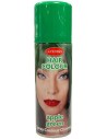 Bombe spray laque cheveux vert
