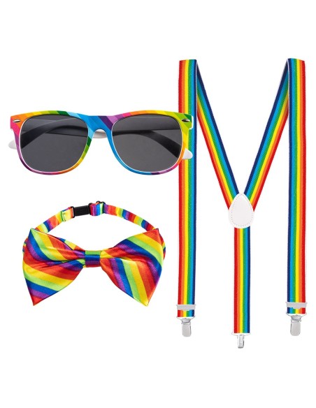 Set accessoires arc-en-ciel