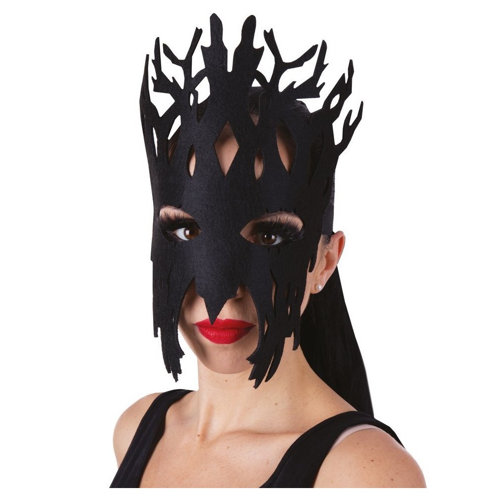 Masque arbre noir