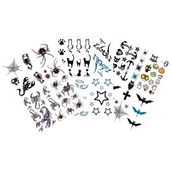 Tatouages temporaires pour Halloween