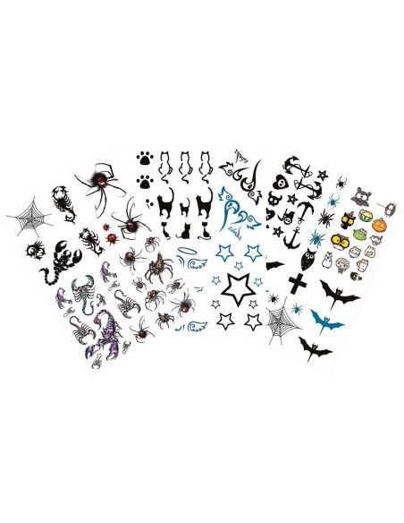 Tatouages temporaires pour Halloween