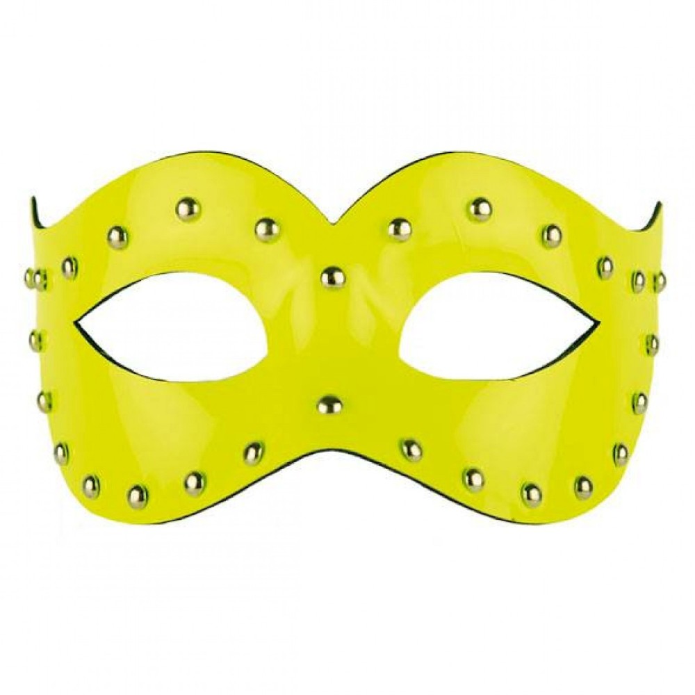 Loup carnaval fluo clouté