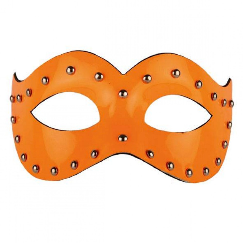 Loup carnaval fluo clouté