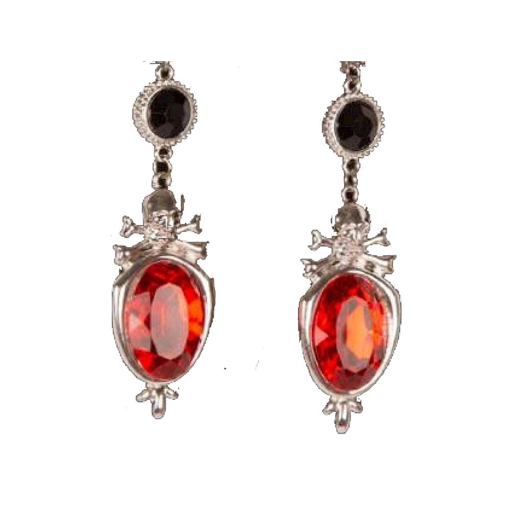 Boucles d'oreilles avec diamants