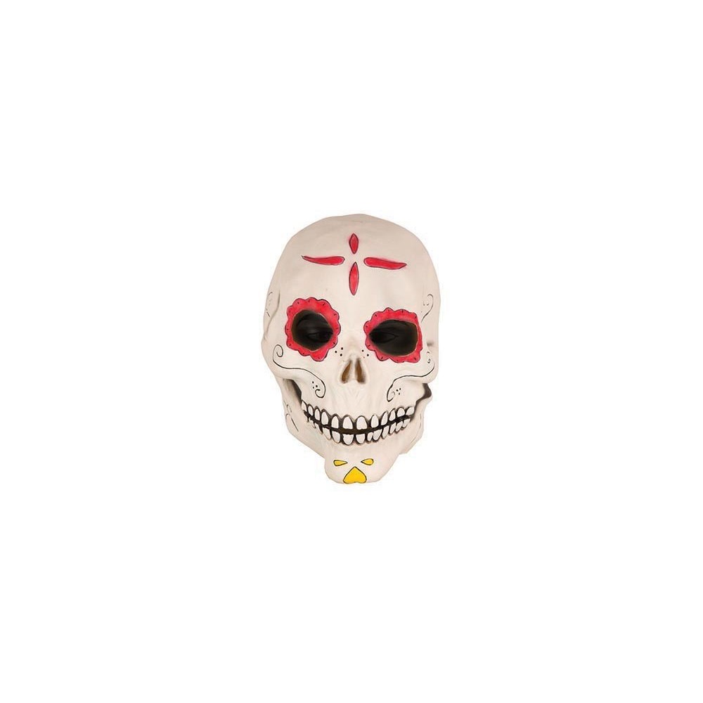 Masque squelette Day of the Dead latex intégral