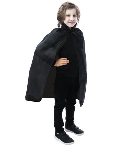 Cape avec col noir