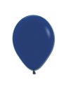 12 ballons latex bleu marine