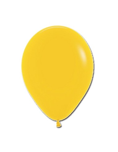 12 ballons latex jaune