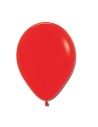 12 ballons latex rouge
