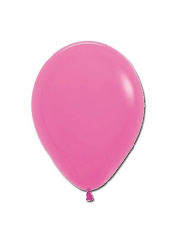 12 ballons latex rose