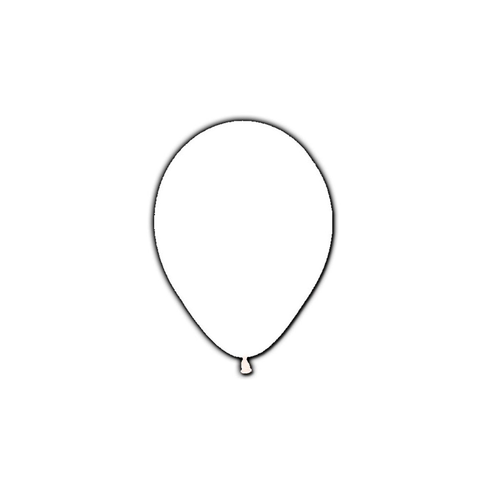 12 ballons latex anis