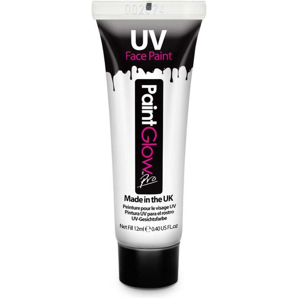 Crème visage fluo jaune néon UV
