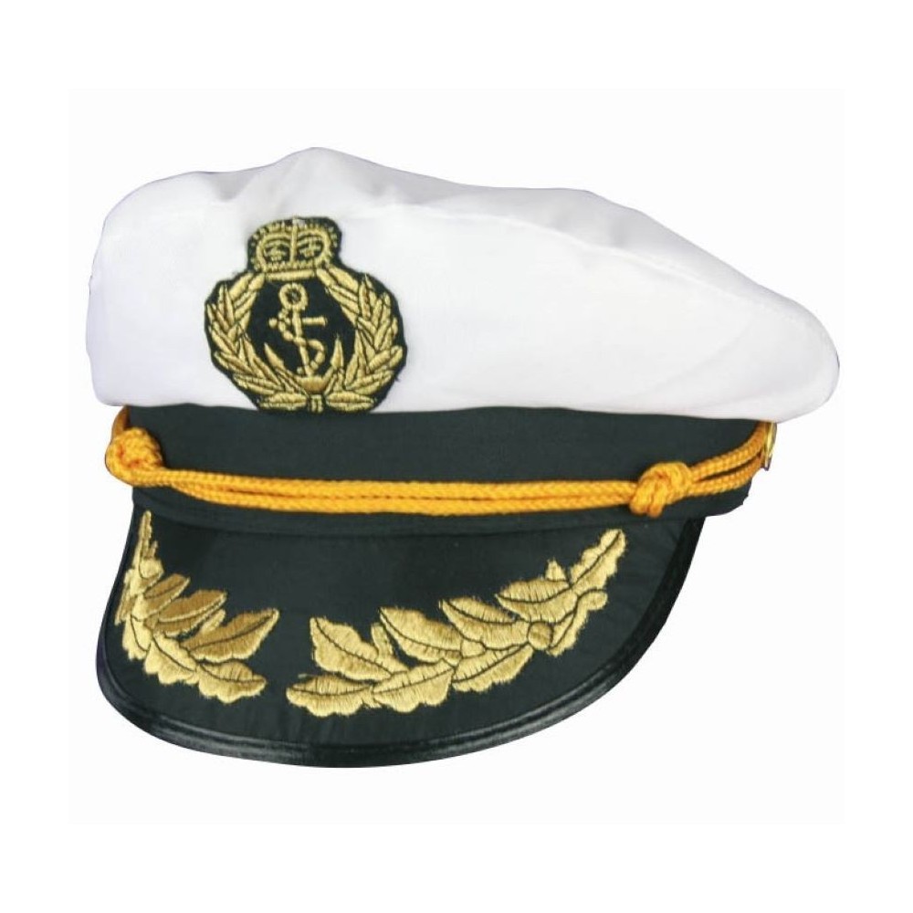 Casquette capitaine de bateau