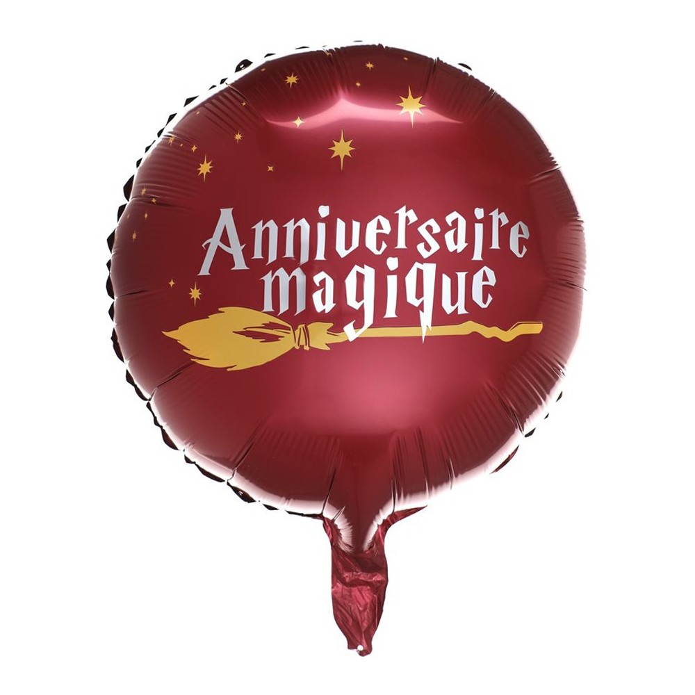 Ballon sorcier anniversaire magique