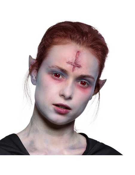 Lentilles de vampire rouges