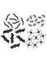 Lot d'insectes pour décoration de table Halloween