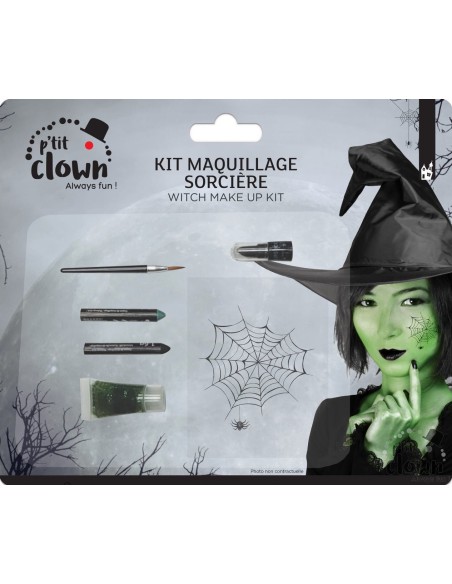Accessoires pour maquillage de sorcière