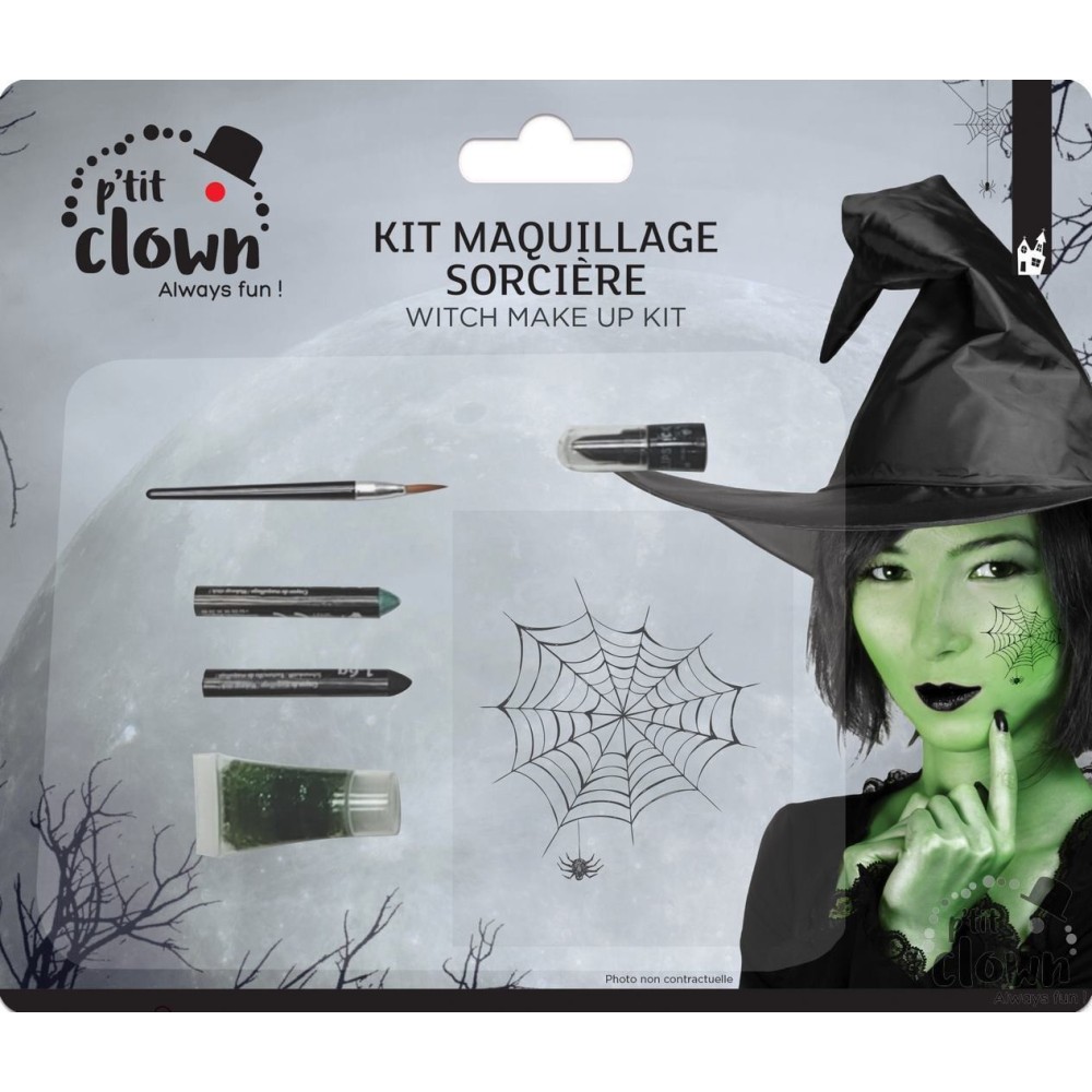 Accessoires pour maquillage de sorcière