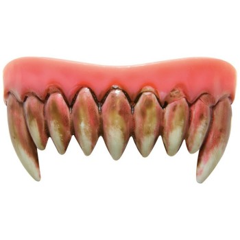 Dentier de monstre vampire sanglant