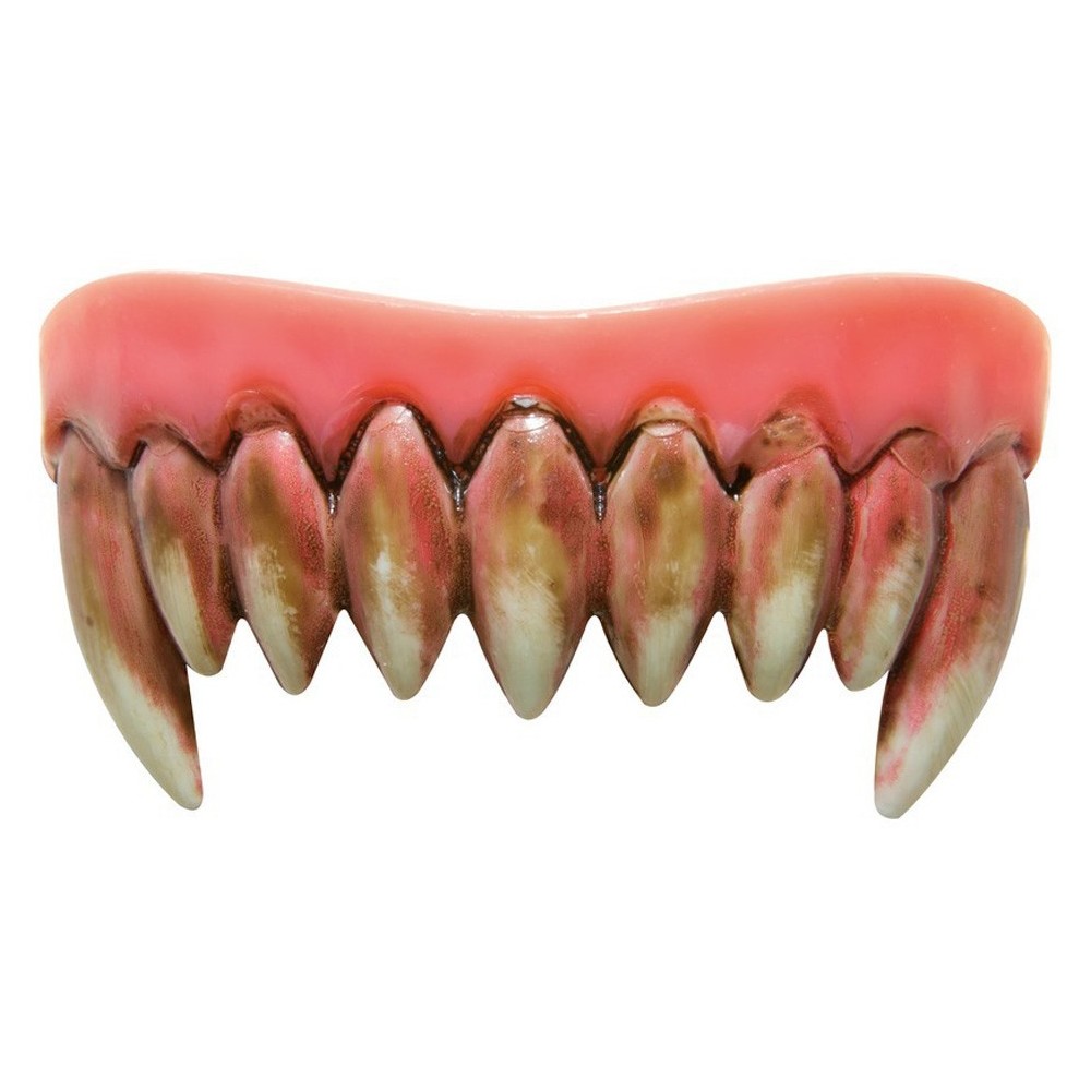 Dentier de monstre vampire sanglant