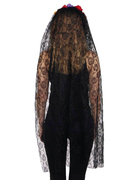 Serre-tête voile Day of the Dead