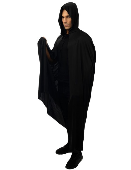 Cape avec capuche noire