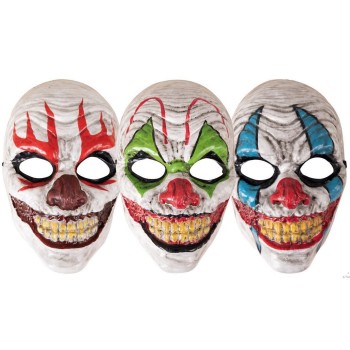 Masque de clown maléfique pour Halloween