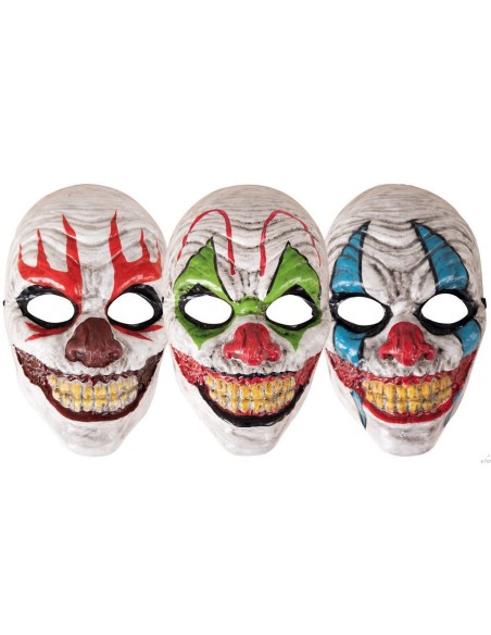 Masque de clown maléfique pour Halloween