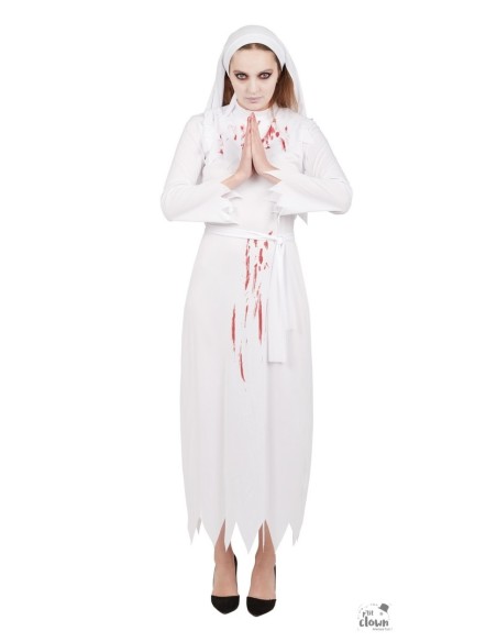 Déguisement de religieuse ensanglantée Lille