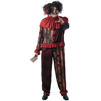 Déguisement de clown diabolique pour homme chez Méga Fête