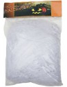 Gros sachet de toile d'araignée blanche