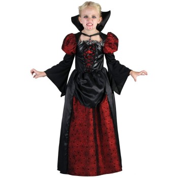 Déguisement vampiresse royale fille avec robe