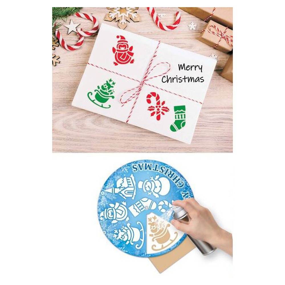 Pochoir de Noël
