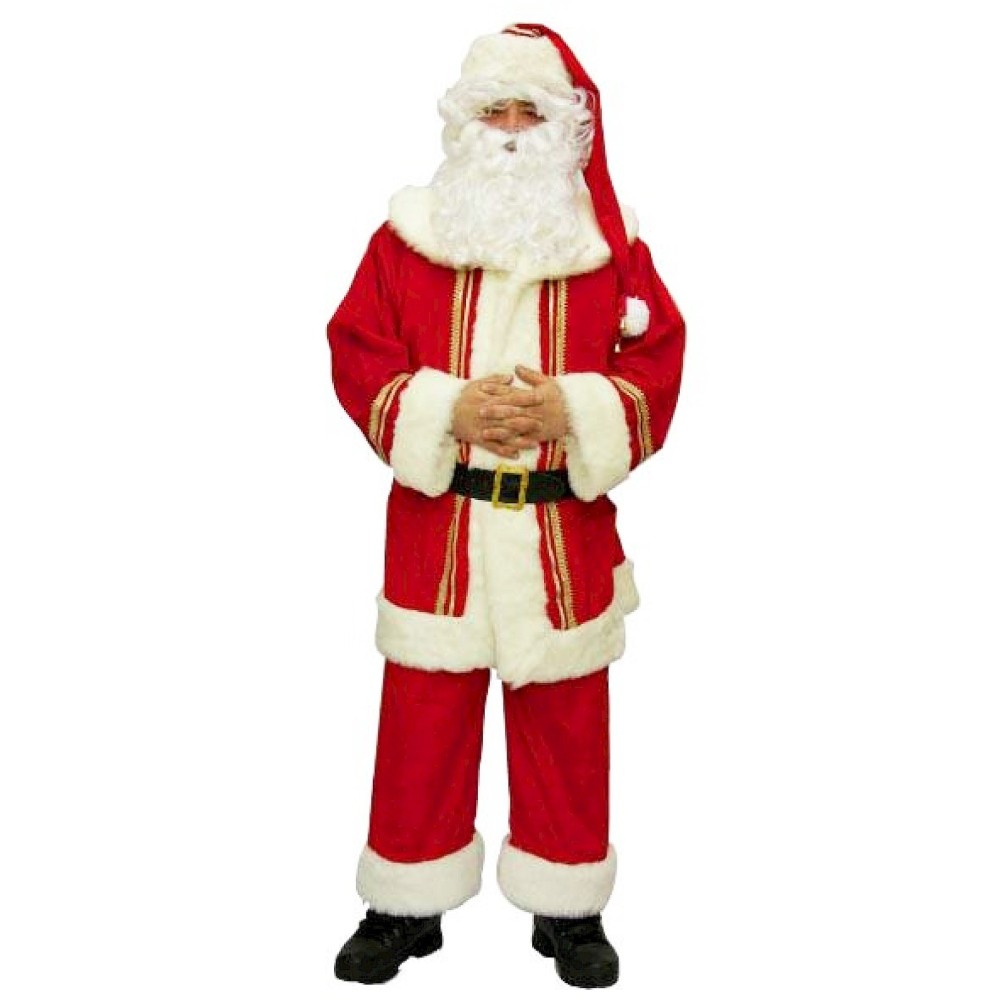Déguisement de Père Noël super luxe