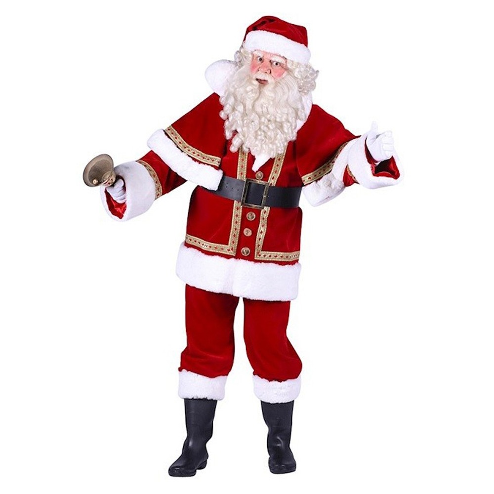 Déguisement Père Noël super luxe