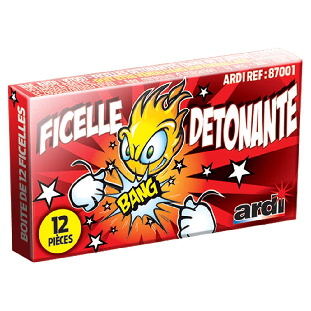Boites de 12 ficelles détonantes