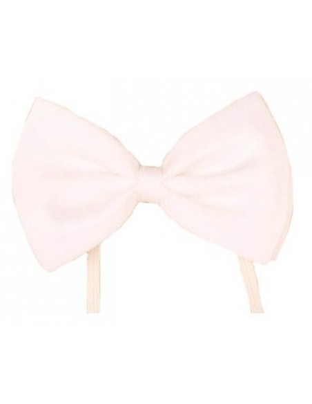 Noeud papillon réglable blanc